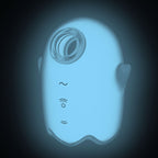 SATISFYER Glowing Ghost – Air-Pulse-Vibrator mit Leuchteffekt, weiss