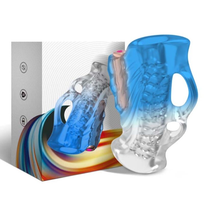 ARMONY – MASTURBATOR FINGER & VIBRATOR BLUE GRADIENT