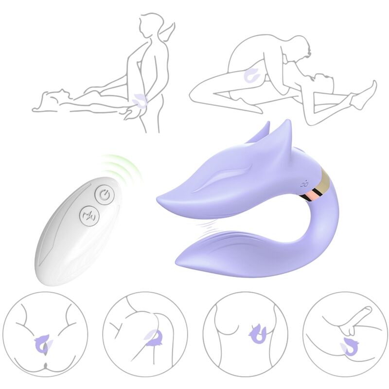 ARMONY – VIBRATORE FOX PER COPPIA TELECOMANDO
