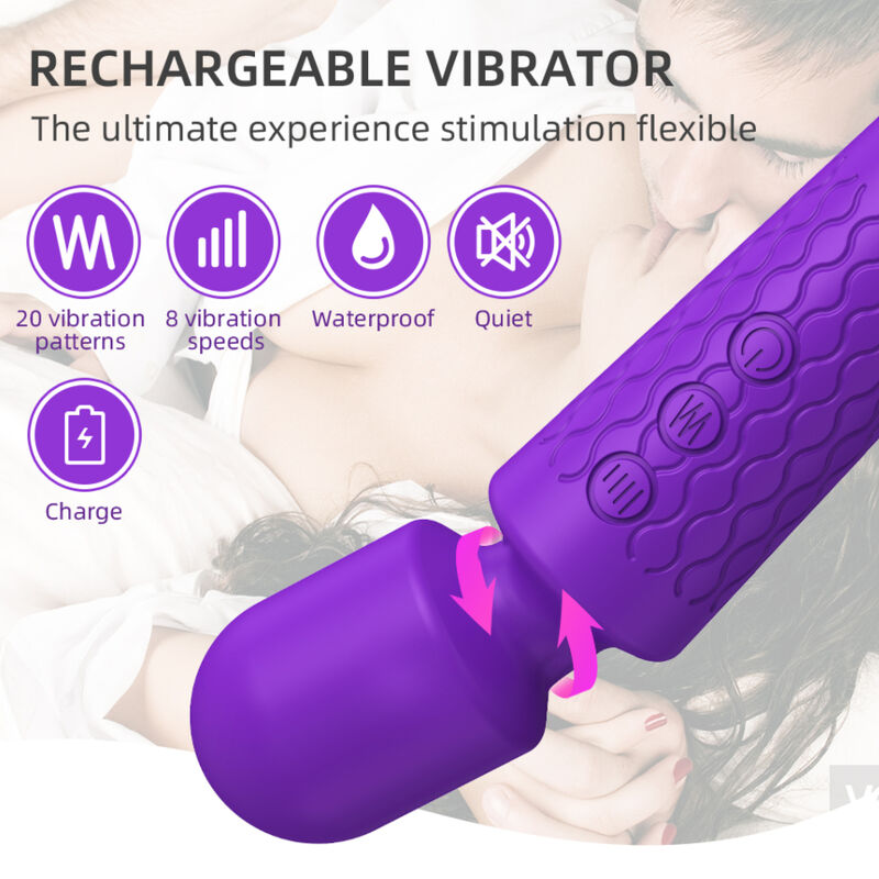 ARMONY – Masseur et vibrateur, violet