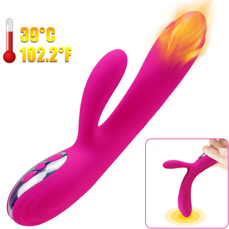 ARMONY – Flexibler Vibrator und Stimulator mit Wärmeeffekt, Fuchsia