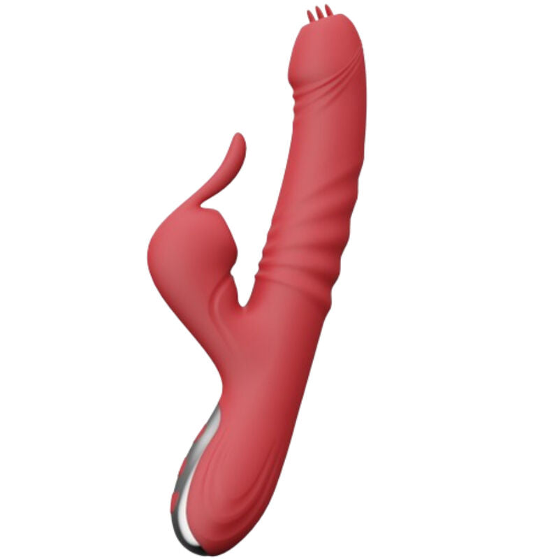 ARMONY Suck – Vibratore aspirante con linguetta stimolante, bordeaux