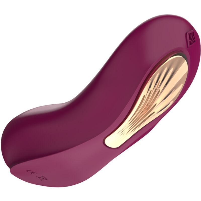 ARMONY – Stimulateur pour le point G avec aspiration, bordeaux