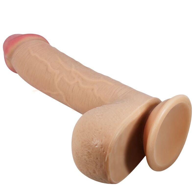 PRETTY LOVE – DILDO REALISTICO SLIDING SKIN CON VENTOSA SCORREVOLE DELLA PELLE 23,4 CM