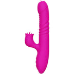 ARMONY Fanny – Multifunktions-Doppelzungenvibrator mit Wärmeeffekt, Fuchsia