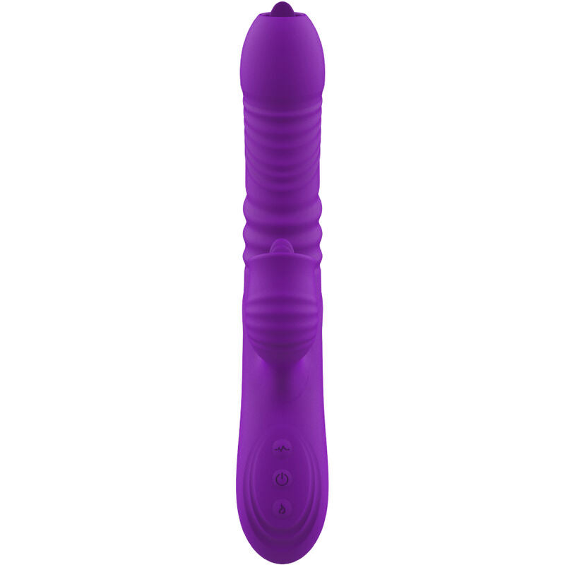 ARMONY Fully G Spot – G-Punkt-Rabbit-Vibrator mit Zunge und Wärmeeffekt, Fuchsia