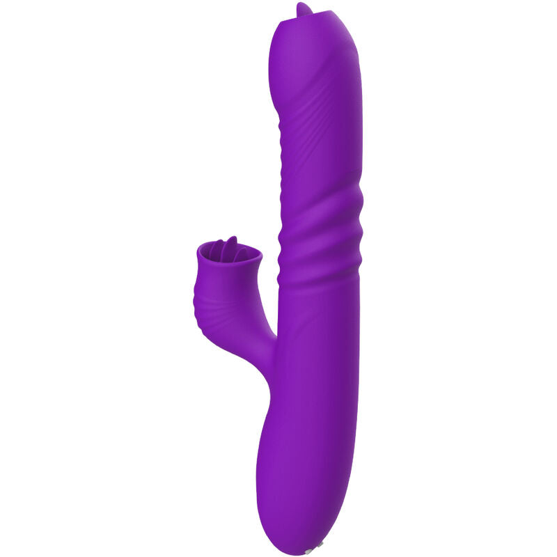 ARMONY Fully G Spot – G-Punkt-Rabbit-Vibrator mit Zunge und Wärmeeffekt, Fuchsia