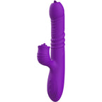 ARMONY Fully G Spot – G-Punkt-Rabbit-Vibrator mit Zunge und Wärmeeffekt, Fuchsia