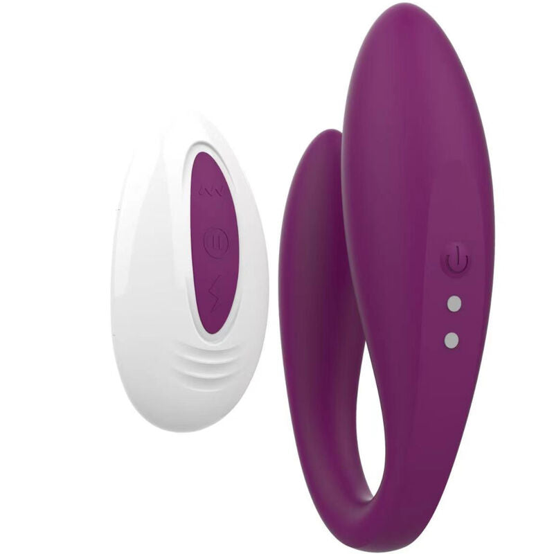 ARMONY Kitty – Vibratore di coppia con telecomando, viola