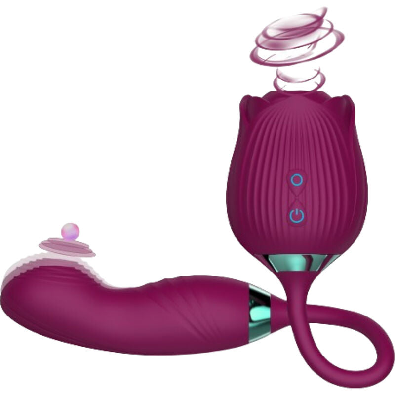 ARMONY Delight Flower – Clitoral stimulator with suction and thrusting functions