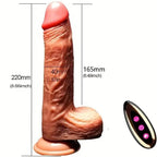 ARMONY – Realistischer Dildo-Vibrator mit Fernbedienung, 22,5 cm