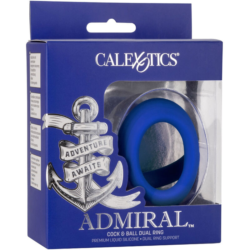 CALEXOTICS – ADMIRAL ANELLO SFERA DOPPIO BLU