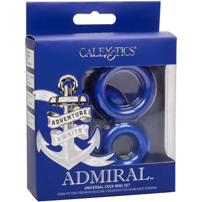 CALEXOTICS – ADMIRAL SET ANELLI PER IL CAZZO BLU