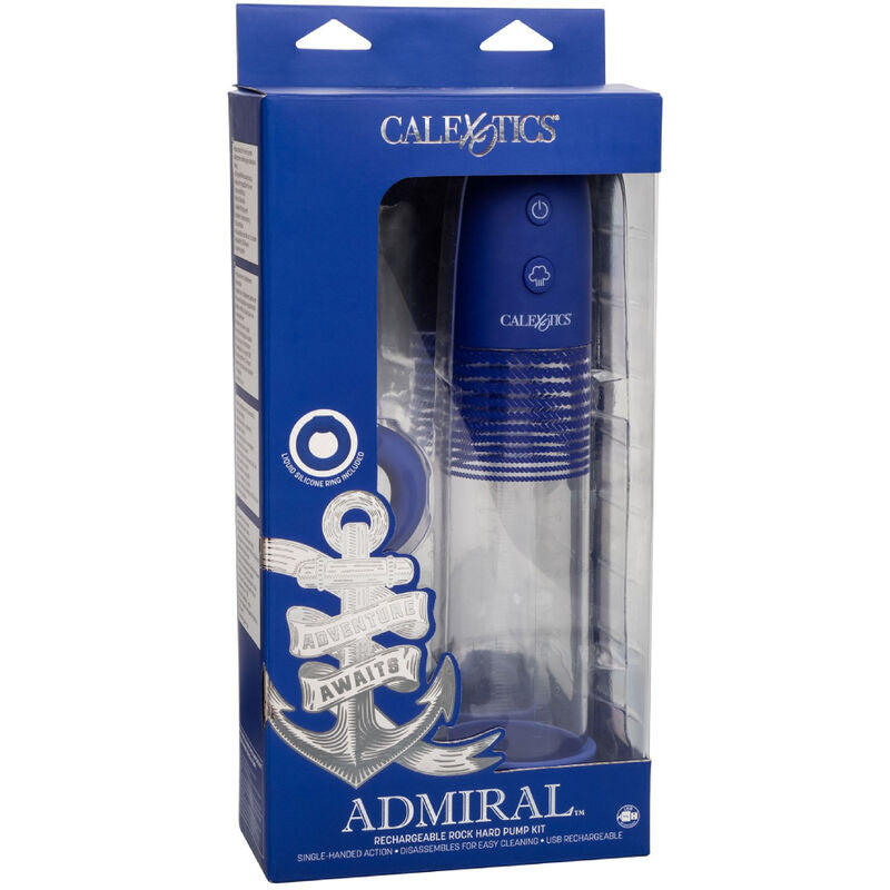 CALEXOTICS – ADMIRAL ERECTION PUMP KIT RECHARGEABLE