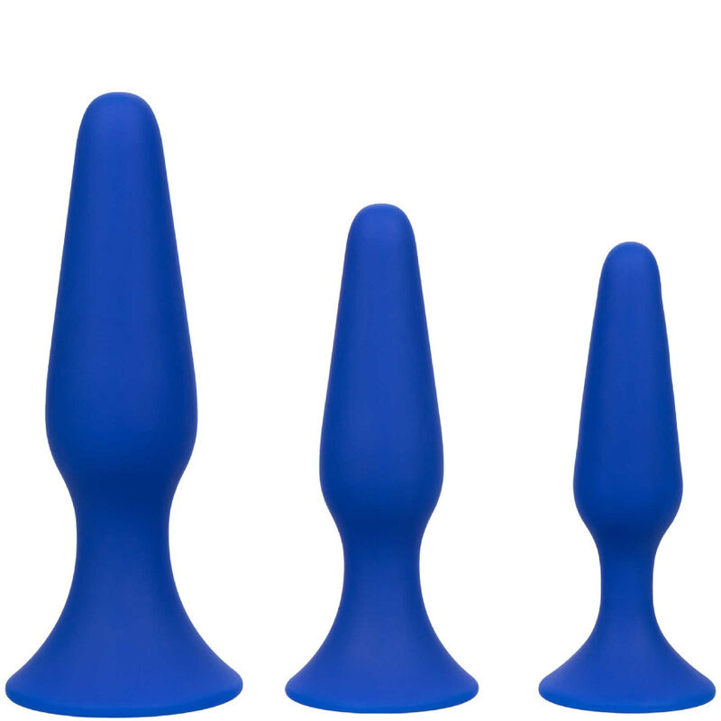CALEXOTICS – ADMIRAL KIT 3 PLUG ANALI BLU