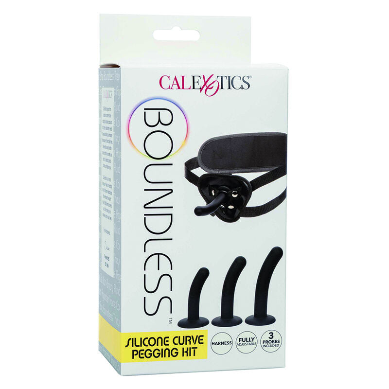 CALEXOTICS Boundless Silicone Curve – Pegging-Set
