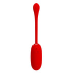 PRETTY LOVE – JULIUS WATERPROOF-RECHARGEABLE VIBRATING EGG RED