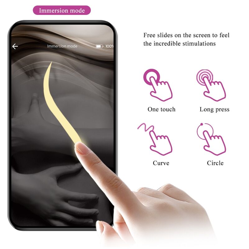 PRETTY LOVE – APP JAYLEEN VIBRATOR TELECOMANDO VIOLA