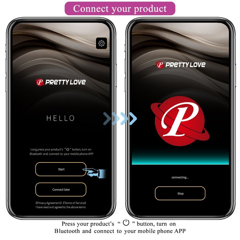 PRETTY LOVE – APP JAYLEEN VIBRATOR TELECOMANDO VIOLA