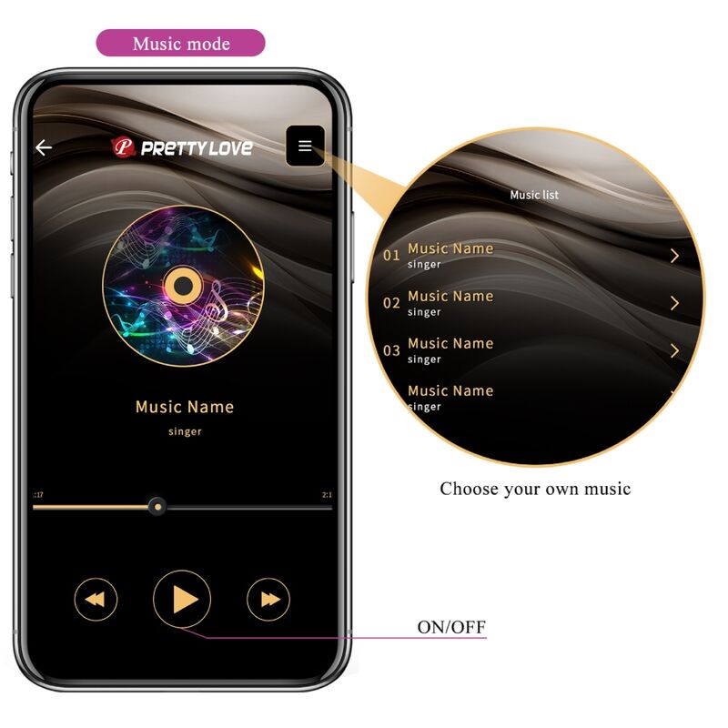 PRETTY LOVE – APP JAYLEEN VIBRATOR TELECOMANDO VIOLA