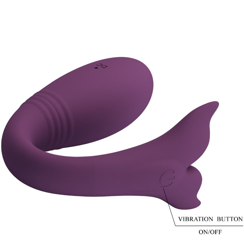 PRETTY LOVE – APP JAYLEEN VIBRATOR TELECOMANDO VIOLA