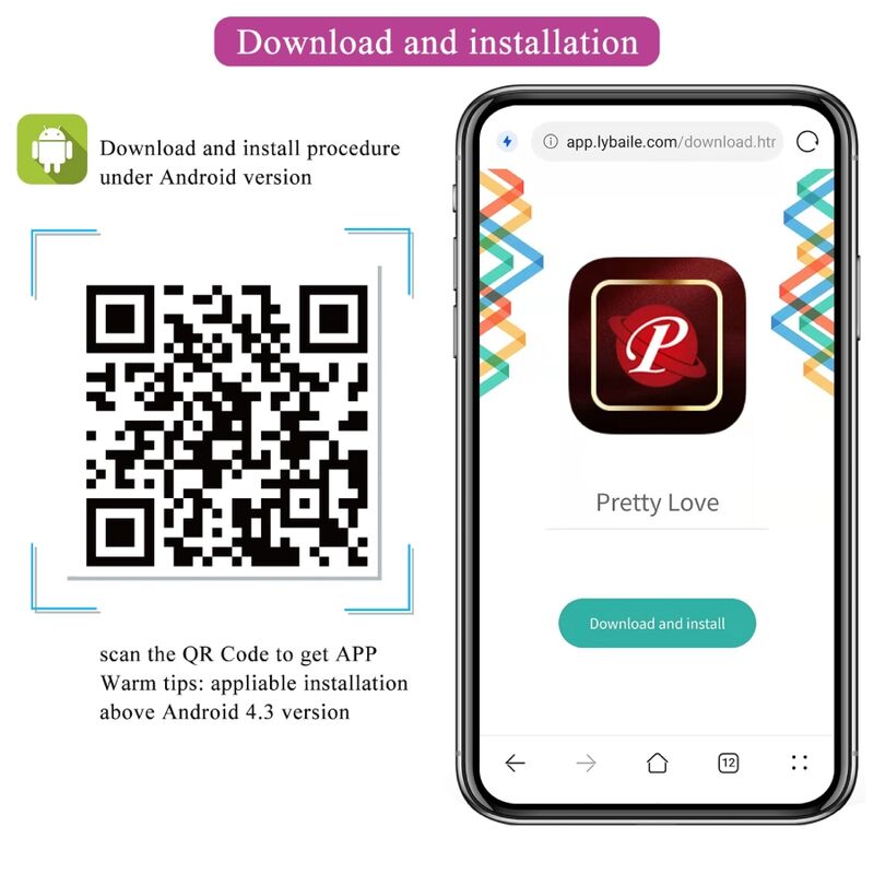 PRETTY LOVE Catalina – App-gesteuerter G-Punkt-Vibrator, lila