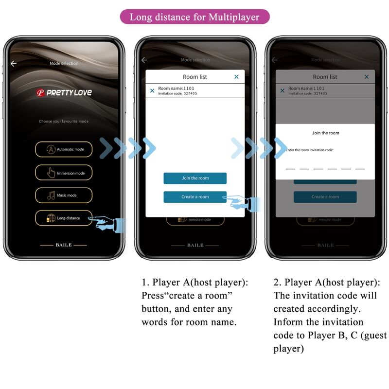 PRETTY LOVE Catalina – App-gesteuerter G-Punkt-Vibrator, lila