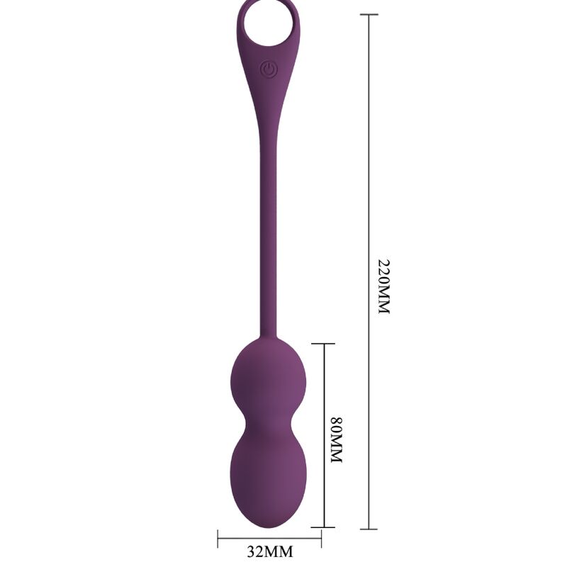 PRETTY LOVE – ELVIRA KEGEL BALLS APP REMOTE CONTROL PURPLE
