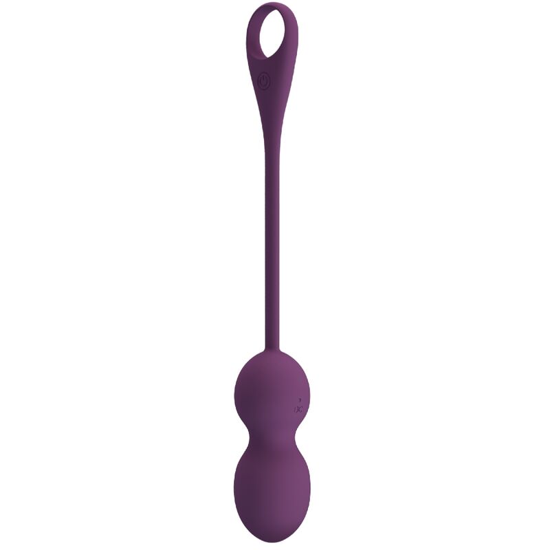 PRETTY LOVE Elvira – Vibrierende Kegelkugeln mit App, lila