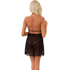 Livco Corsetti Malviami – Top und Tanga, Schwarz, L/XL