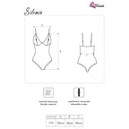 LIVCO CORSETTI FASHION – CORPS + PEIGNOIR SILOMIN LC 1401 NOIR TAILLE UNIQUE