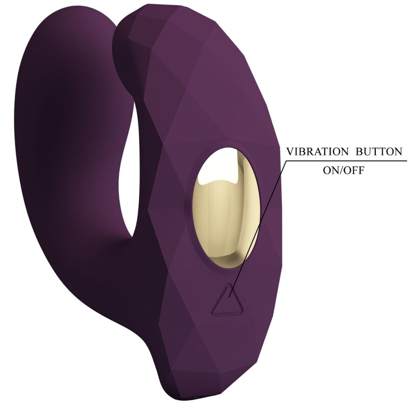 PRETTY LOVE Billy – Paarvibrator mit App-Fernbedienung, lila