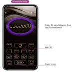 PRETTY LOVE Billy – Paarvibrator mit App-Fernbedienung, lila