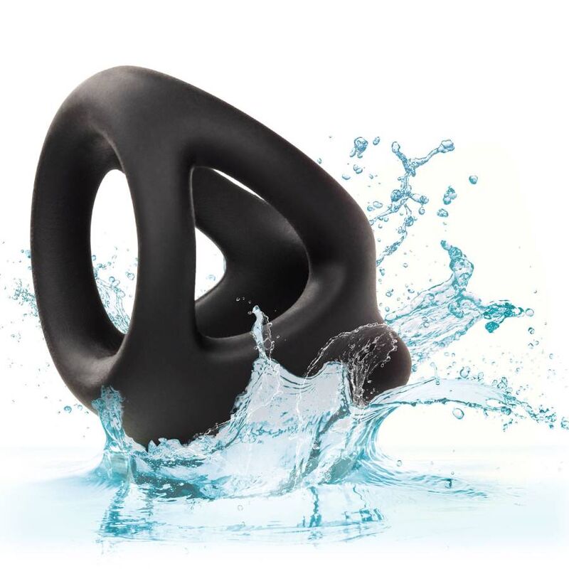 CALEXOTICS – ALPHA ANELLO DUAL CAGE NERO