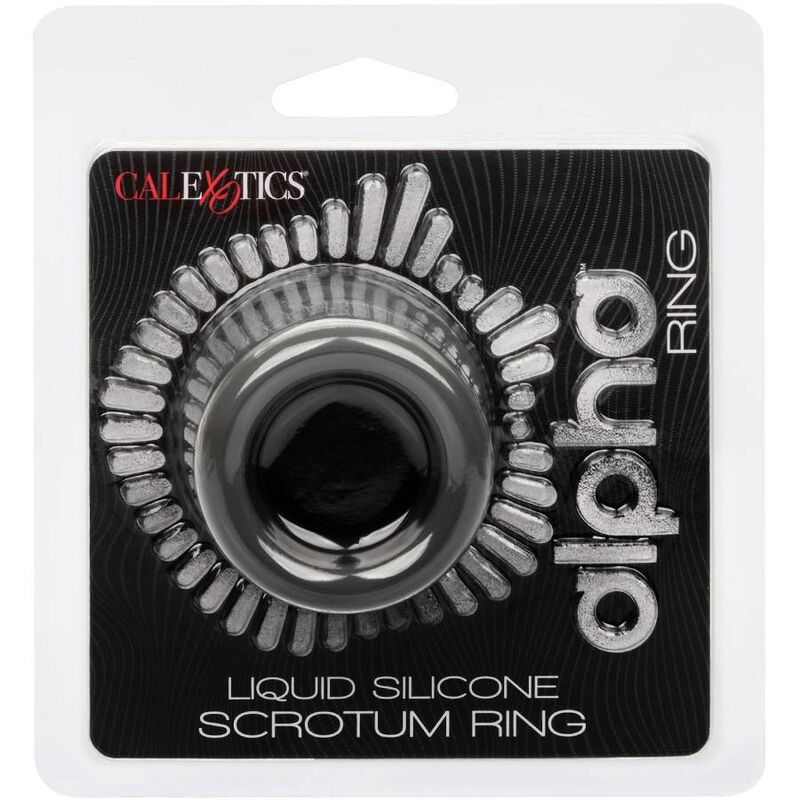 CALEXOTICS – ALPHA ANELLO ALLUNGABILE PER SCROTO NERO