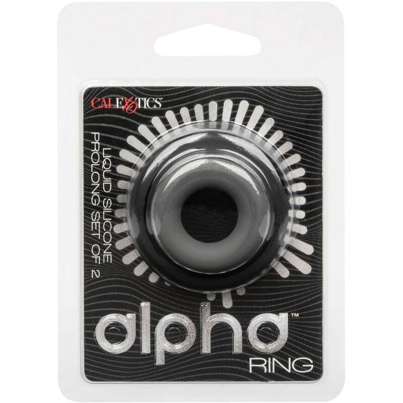 CALEXOTICS – ALPHA SET DI 2 ANELLI PROLONG GRIGIO