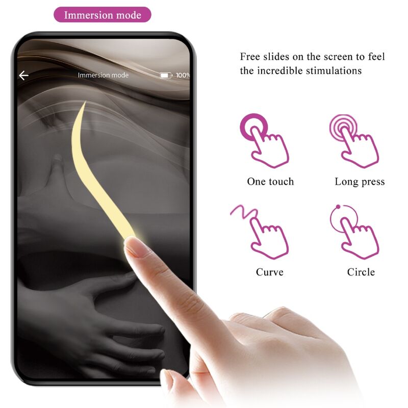 PRETTY LOVE Abner – App-gesteuerter Paarvibrator, lila