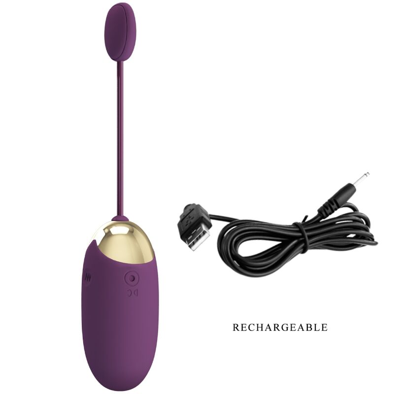 PRETTY LOVE Abner – App-gesteuerter Paarvibrator, lila