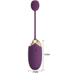 PRETTY LOVE Abner – App-gesteuerter Paarvibrator, lila
