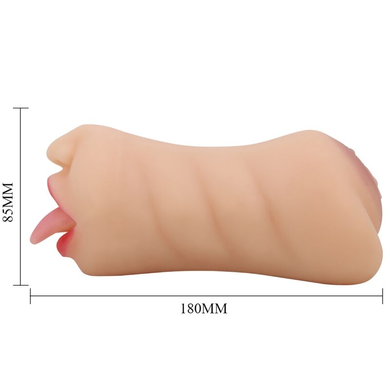 CRAZY BULL – MASTUBADOR A FORMA DI SARAH VAGINA DOPPIA ENTRATA
