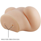 CRAZY BULL – VIBRATEUR VAGIN ET ANUS LUNA RÉALISTE