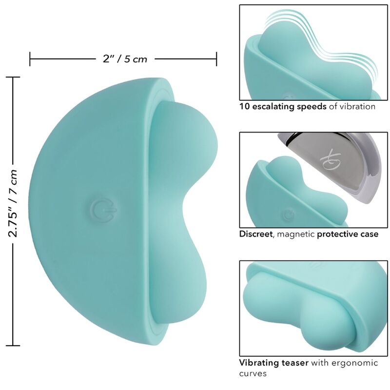 CALEXOTICS – OVATION STIMULATEUR DAPLAUSES VERT AQUA