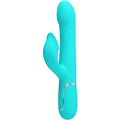 Pretty Love – Rabbit-Vibrator mit Perlen und Doppelmotor