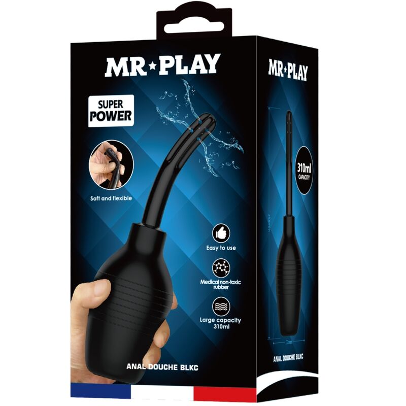 MR PLAY – ANAL DOUCHE BLKC SUPER POWER BLACK