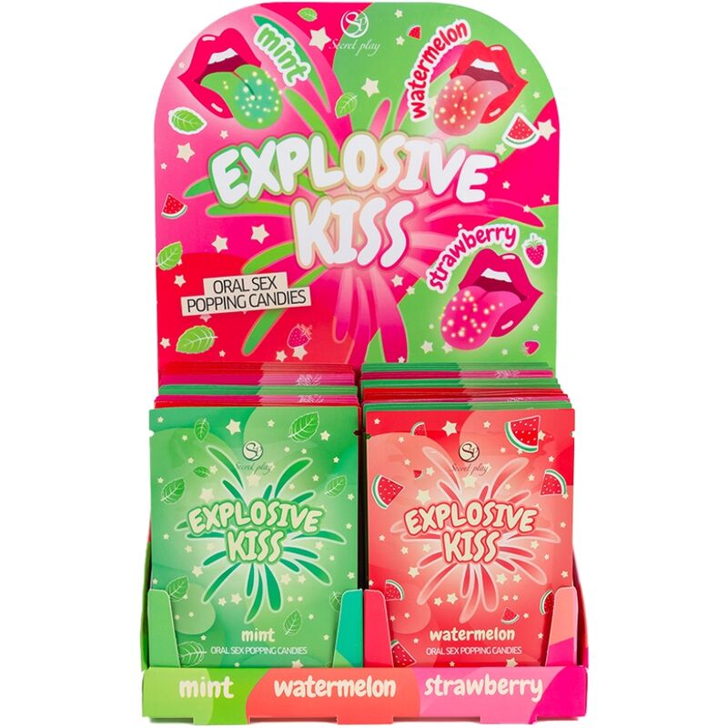 SECRET PLAY – DISPLAY DI CARAMELLE ESPLOSIVE (48 UNITÀ)