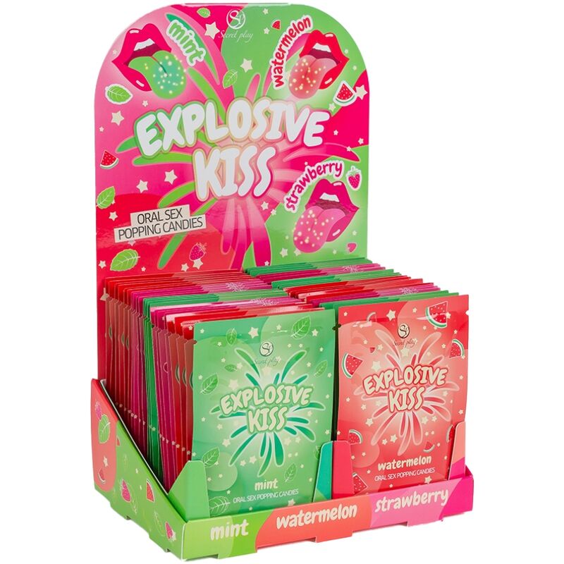 SECRET PLAY – DISPLAY DI CARAMELLE ESPLOSIVE (48 UNITÀ)