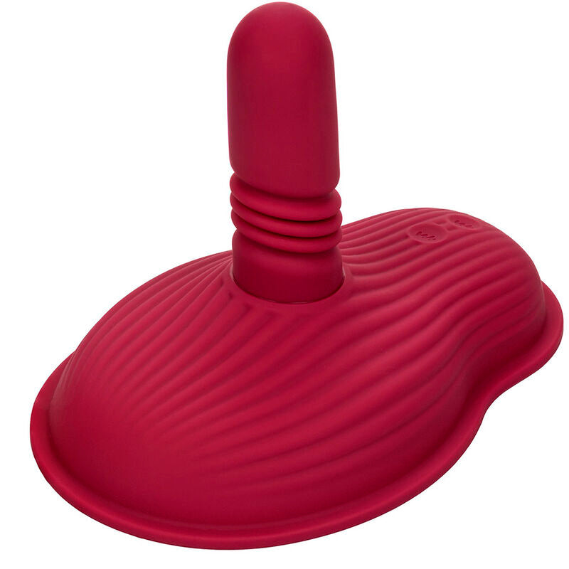 CALEXOTICS – RIDER MASSAGER DOUBLE MOTOR REMOTE CONTROL RED
