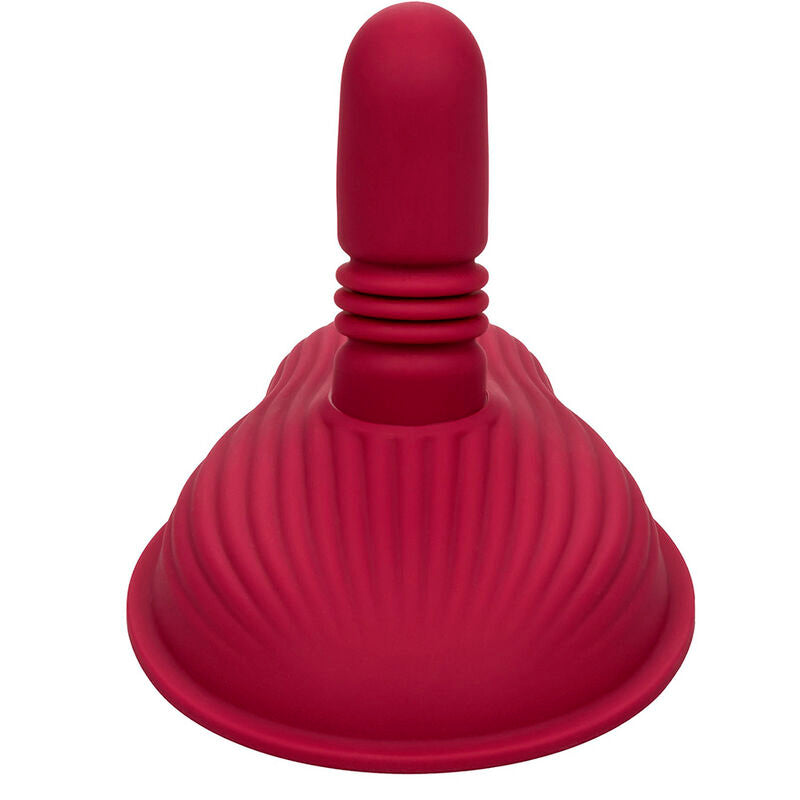 CALEXOTICS – RIDER MASSAGER DOUBLE MOTOR REMOTE CONTROL RED