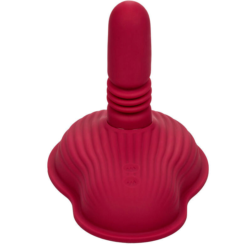 CALEXOTICS – RIDER MASSAGER DOUBLE MOTOR REMOTE CONTROL RED