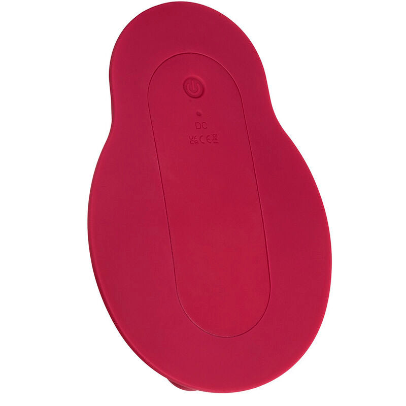 CALEXOTICS – RIDER MASSAGER DOUBLE MOTOR REMOTE CONTROL RED